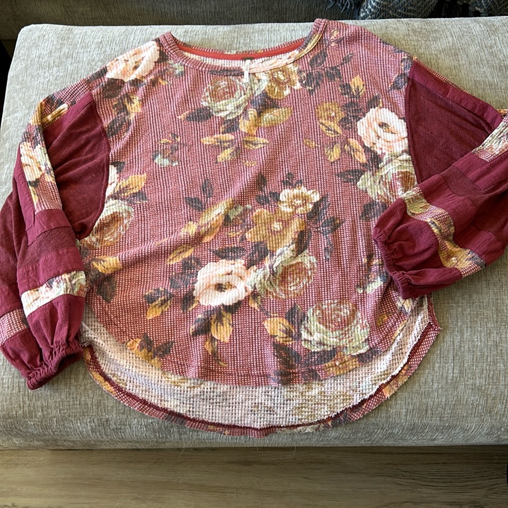 Free people blouse size s